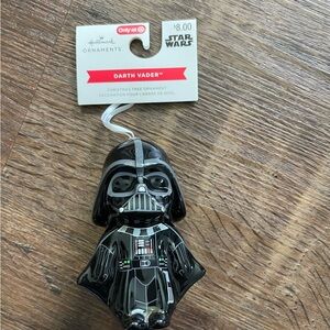 Hallmark **STAR WARS DARTH VADER** Plastic Christmas Tree Ornament NEW w/TAG